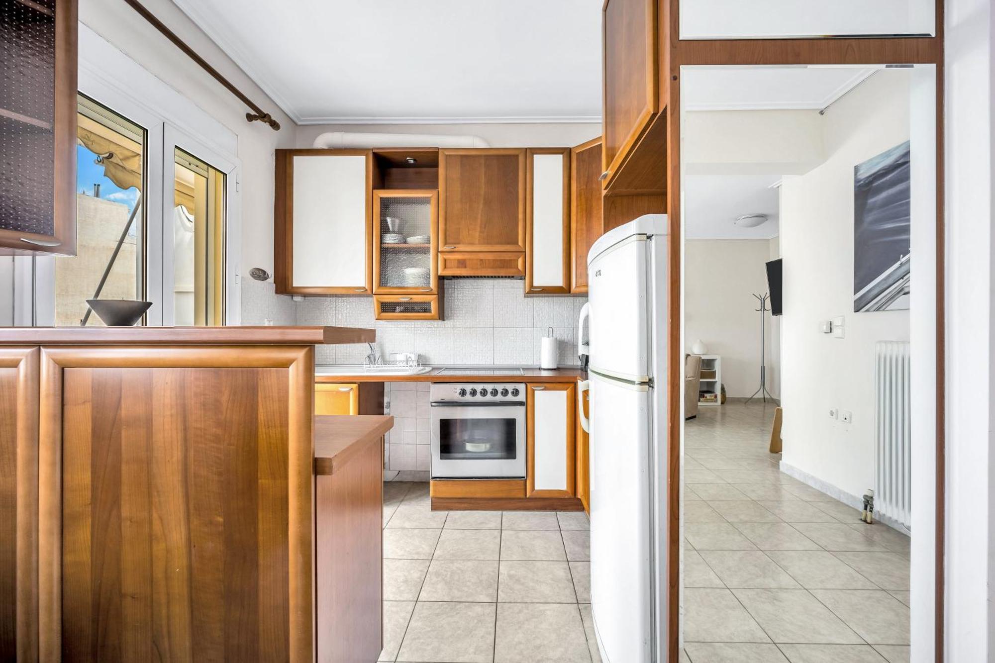 Fabulous Central Apartment Close To The Sea! Chalkís エクステリア 写真