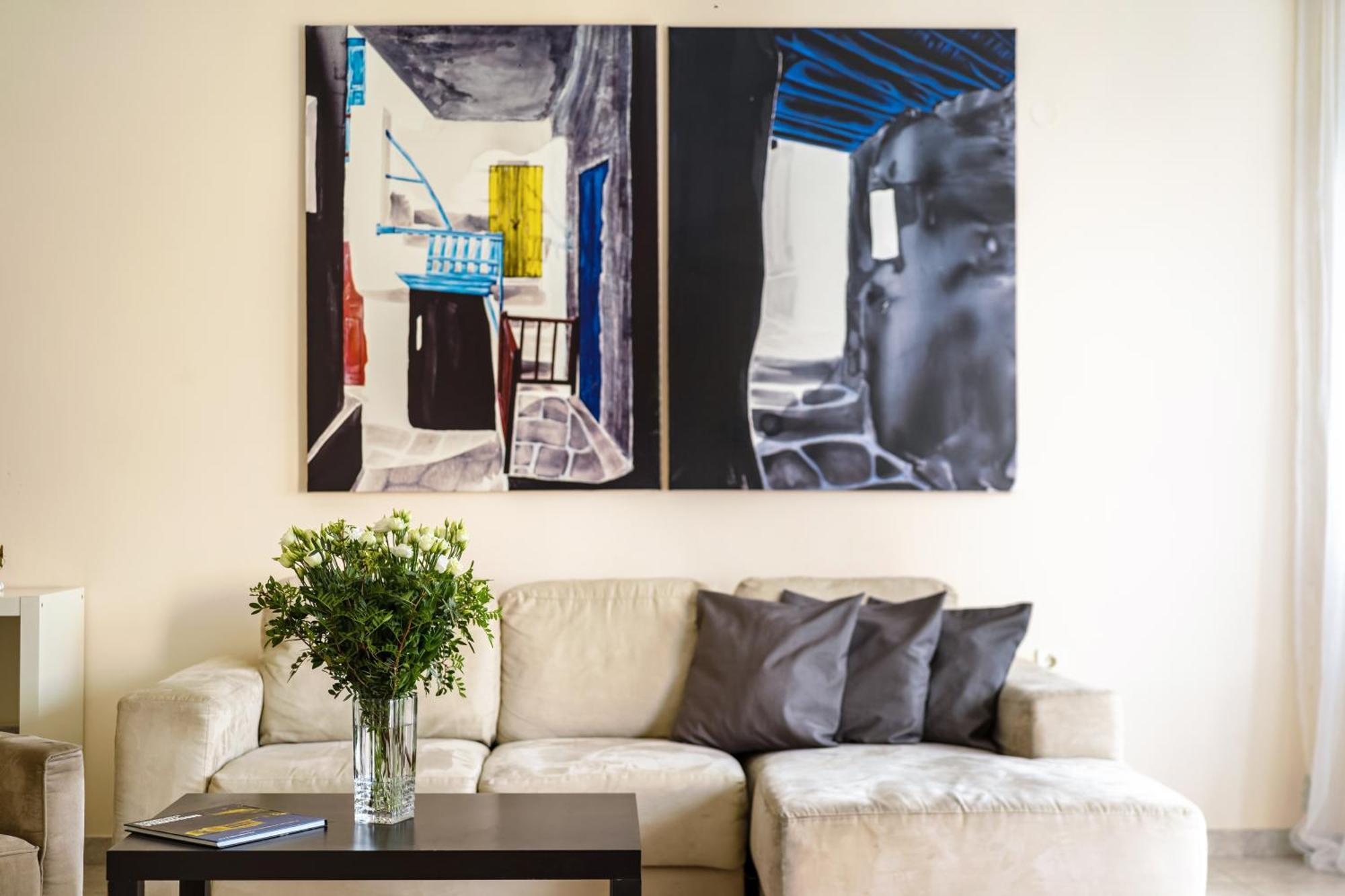 Fabulous Central Apartment Close To The Sea! Chalkís エクステリア 写真