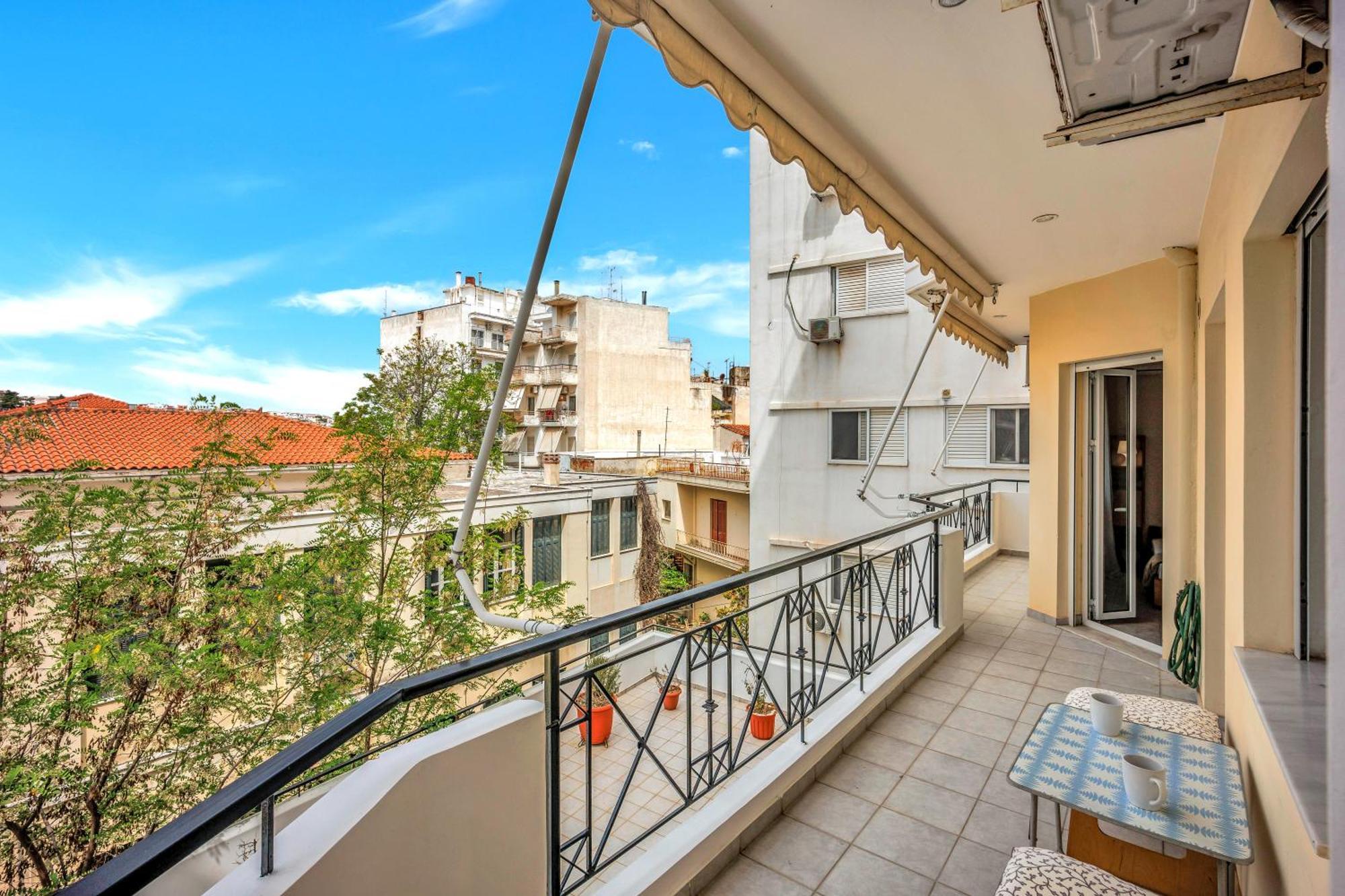 Fabulous Central Apartment Close To The Sea! Chalkís エクステリア 写真