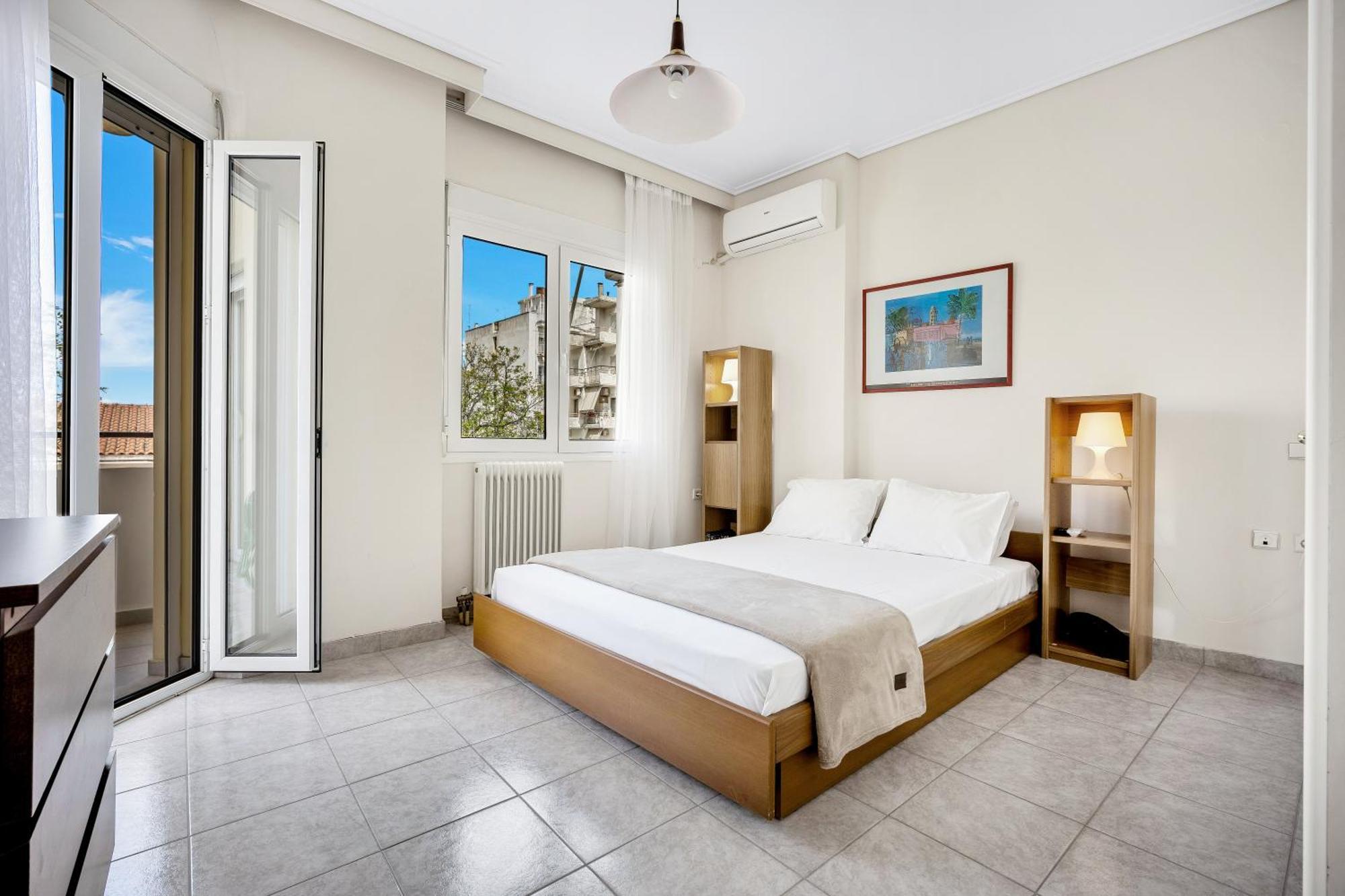 Fabulous Central Apartment Close To The Sea! Chalkís エクステリア 写真