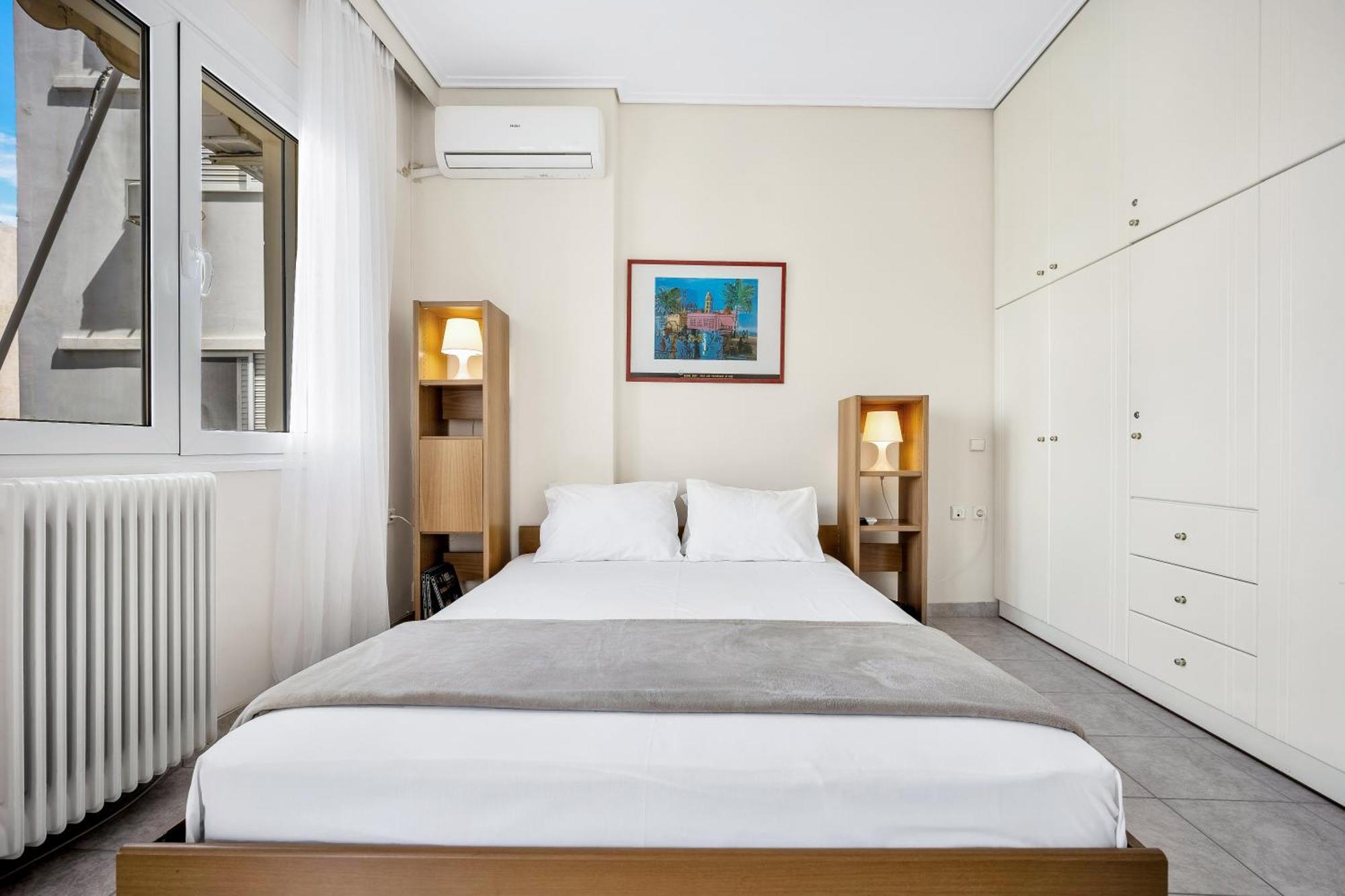 Fabulous Central Apartment Close To The Sea! Chalkís エクステリア 写真
