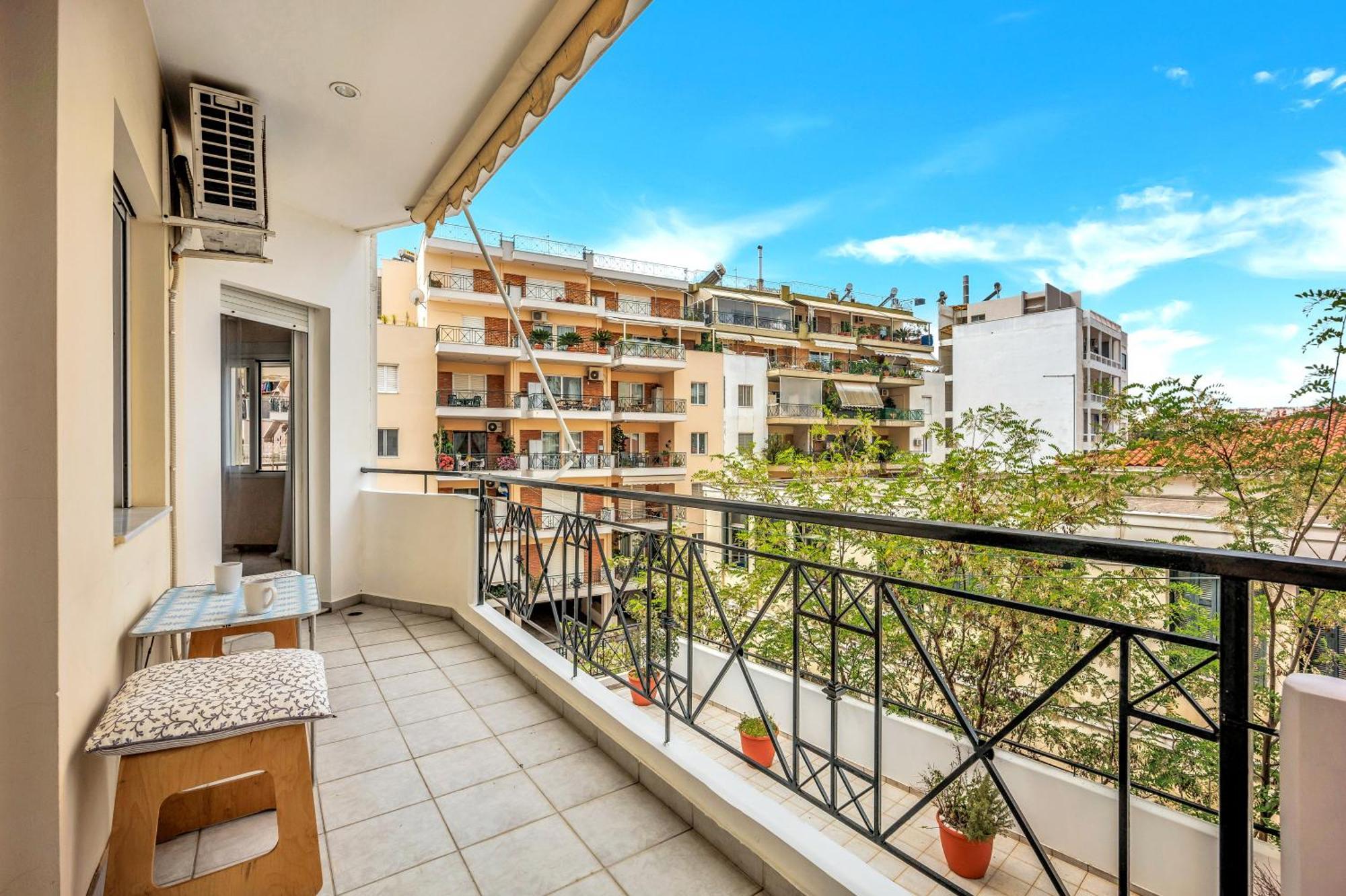 Fabulous Central Apartment Close To The Sea! Chalkís エクステリア 写真